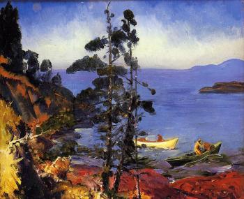 George Bellows : Evening Blue